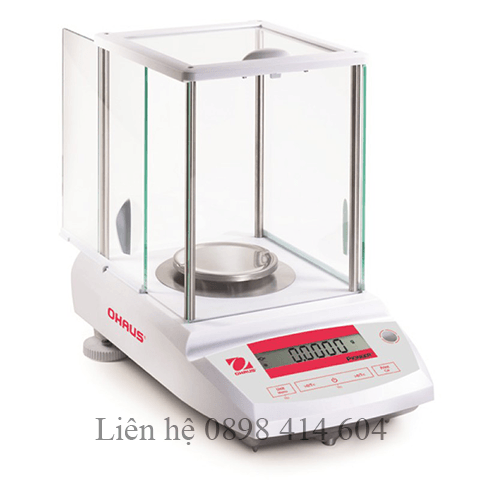 CÂN PHÂN TÍCH 210g x 0.1mg (0.0001g) OHAUS PA 214C (Analytical Balances PA 214C OHAUS)